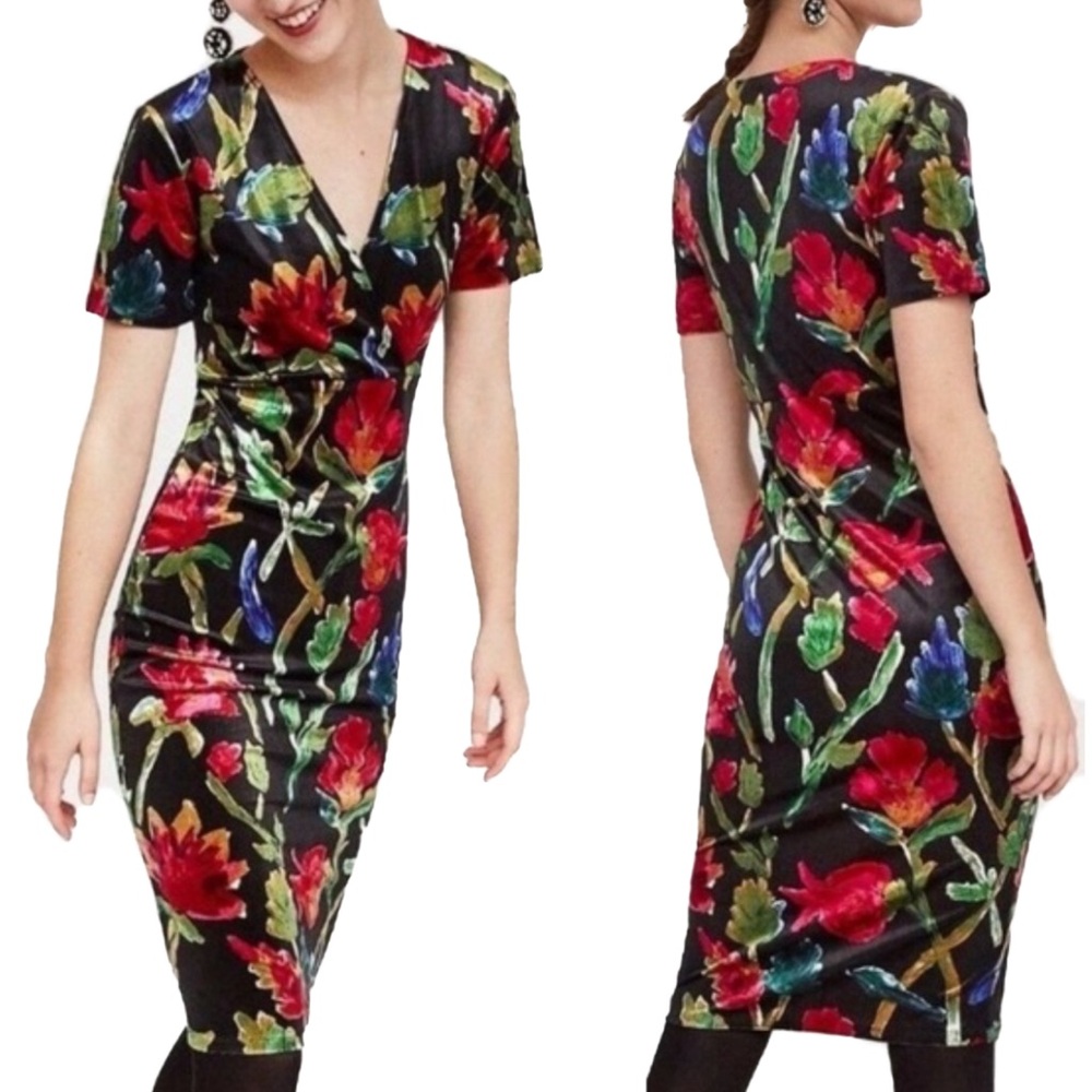 ZARA Floral Print Women's Dress